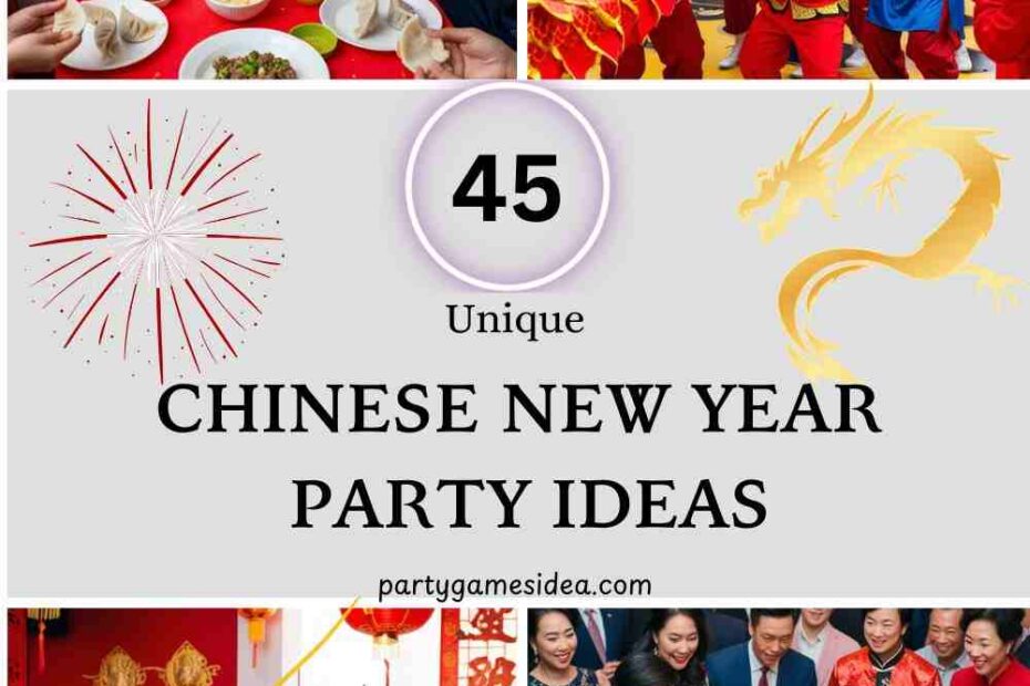 Chinese New Year Party Ideas