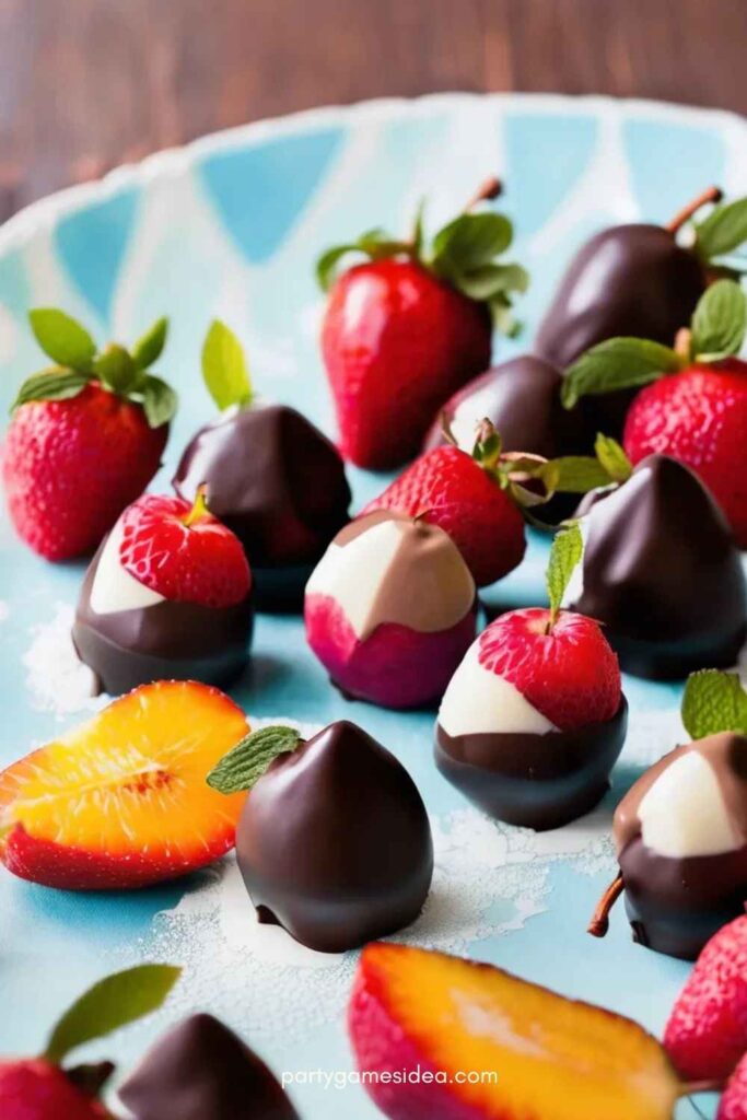 Chocolate-Dipped Fruit