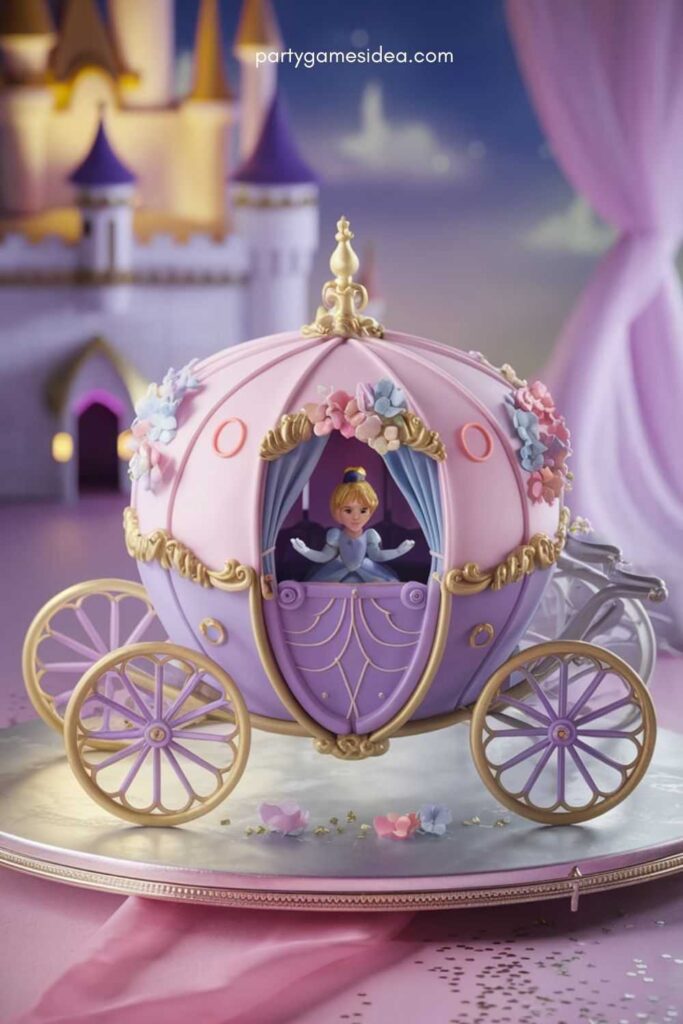 Cinderella’s Carriage Cake