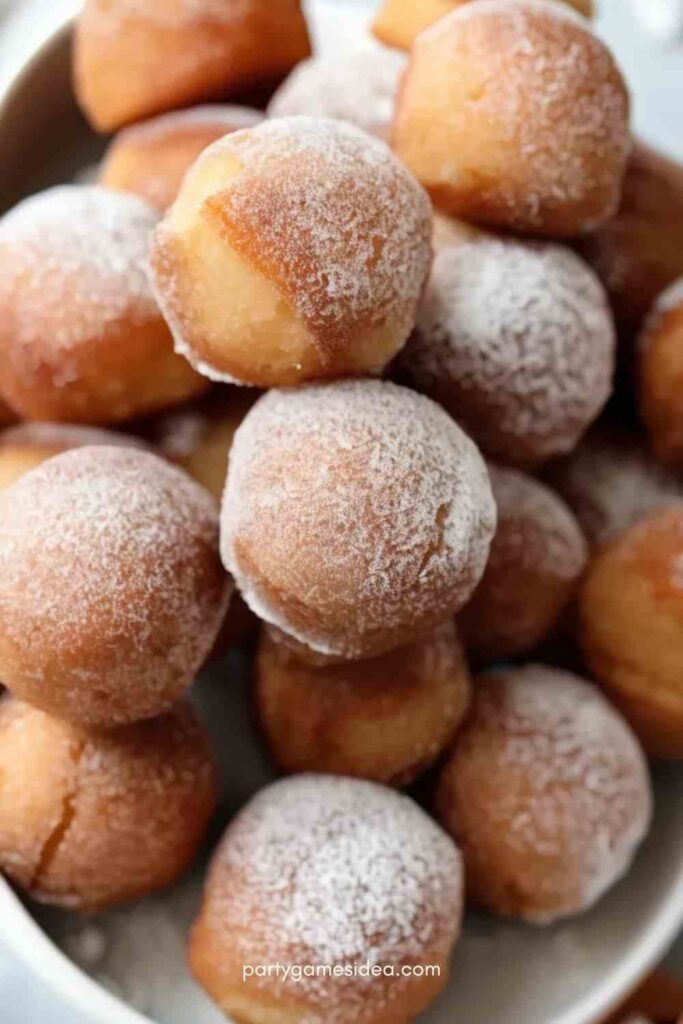 Cinnamon Sugar Donut Holes