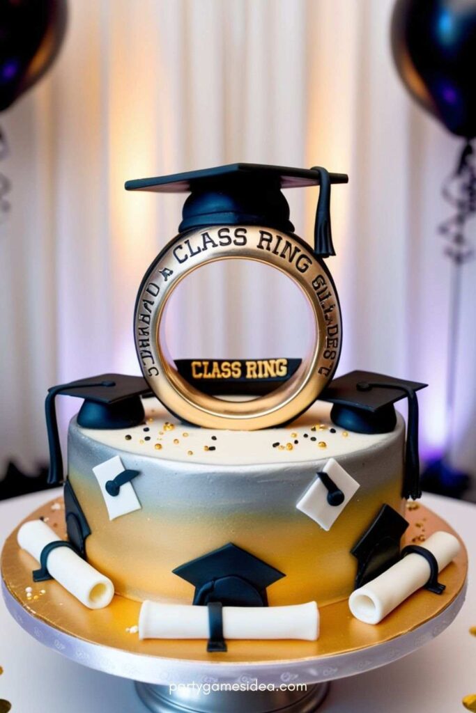 Class Ring Cake