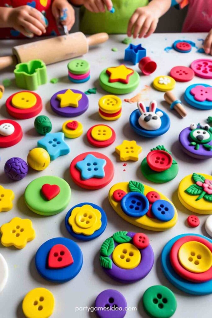 Clay Buttons