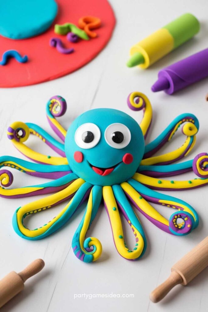 Clay Octopus