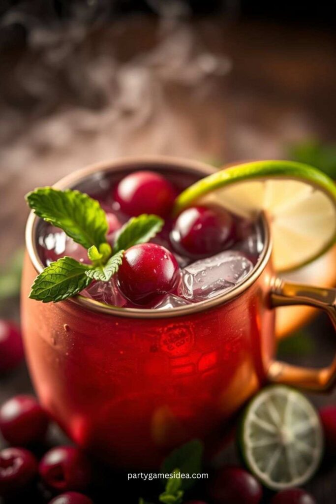 Cranberry Moscow Mule