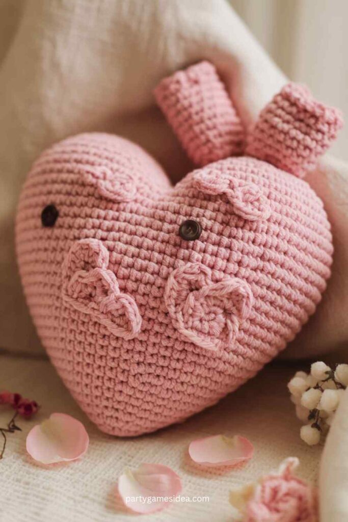 Crochet Amigurumi Heart