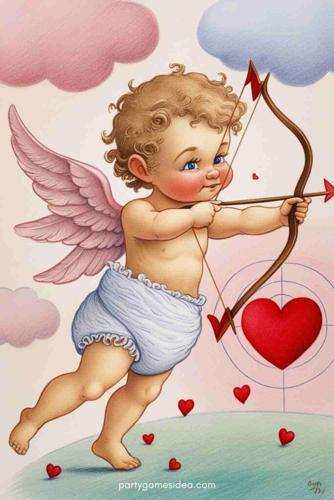 Cupid and Arrow Art