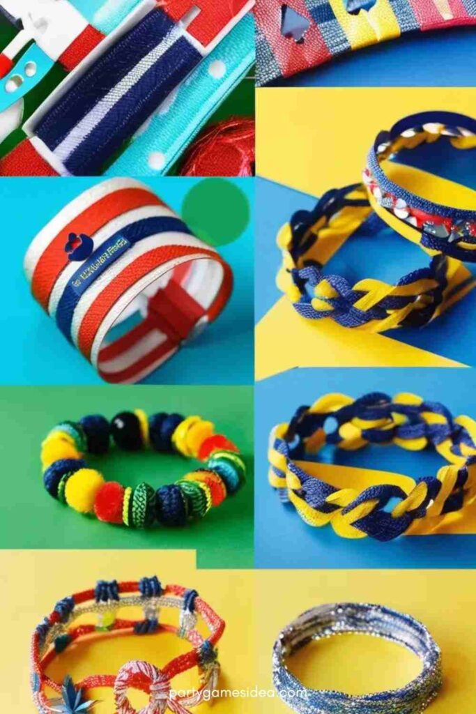 DIY School Spirit Bracelets