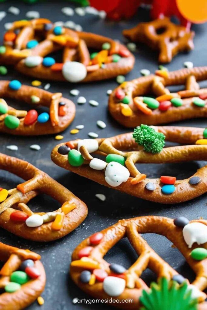 Dino-Bone Pretzels