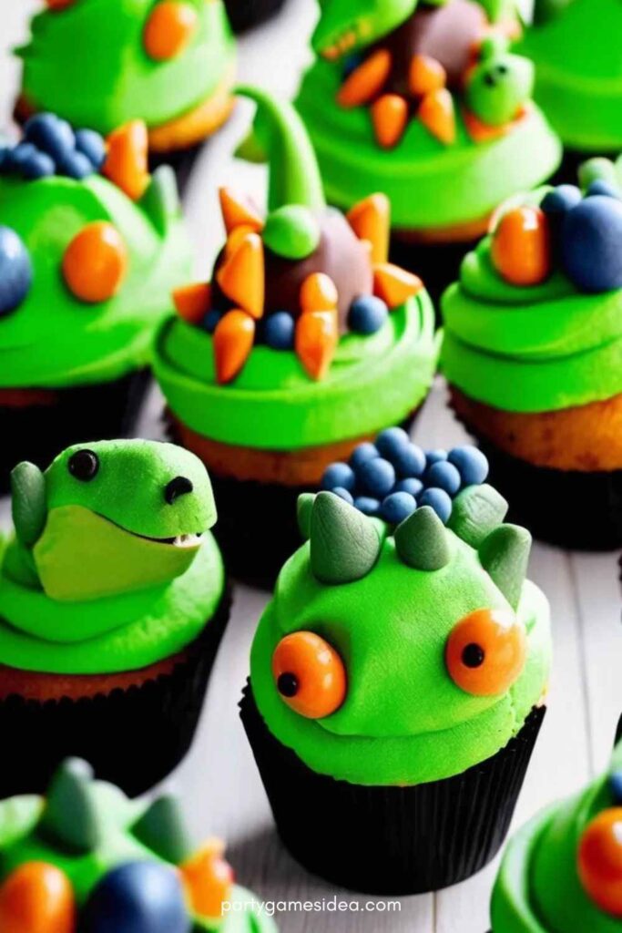 Dinosaur Cupcakes