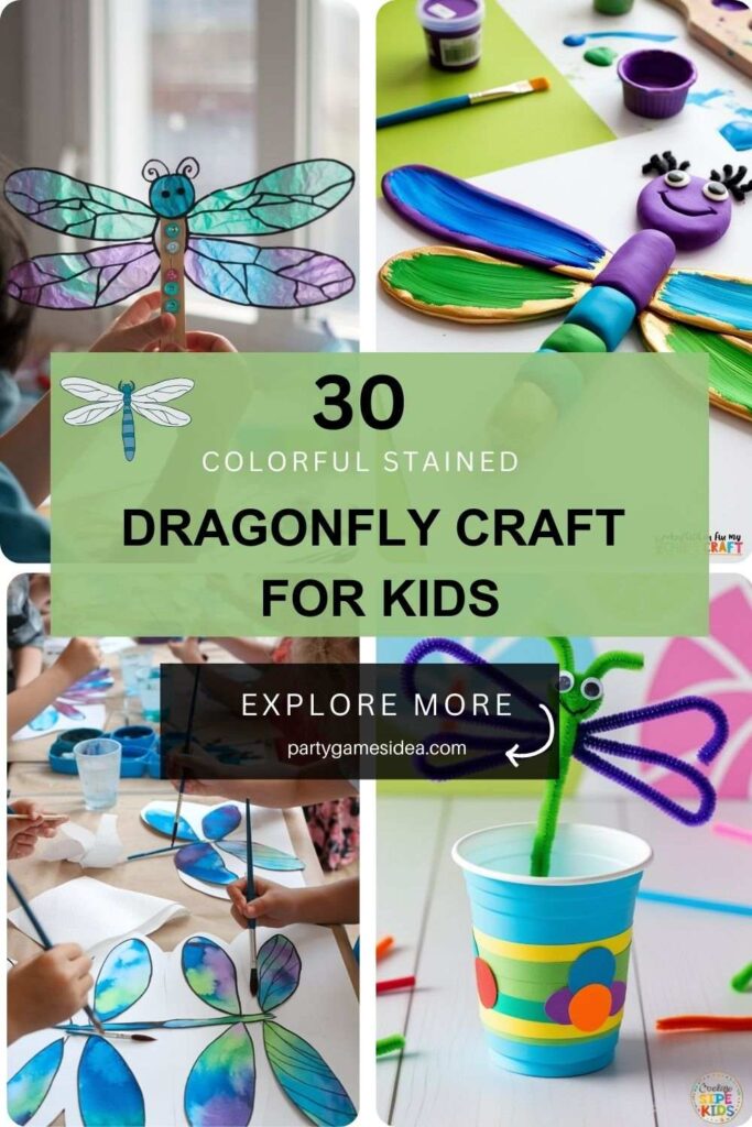 Dragonfly Craft For Kids