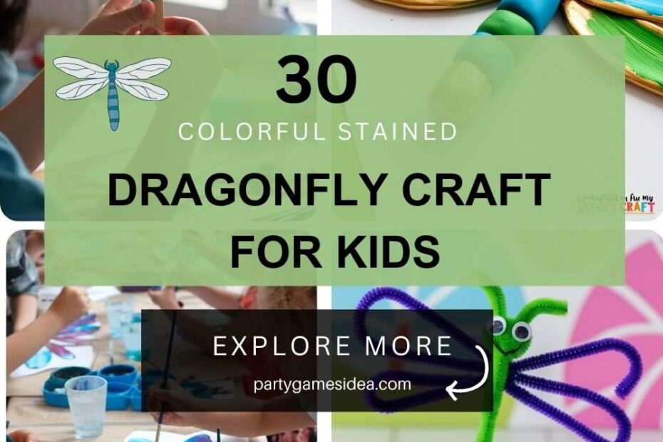 Dragonfly Craft For Kids