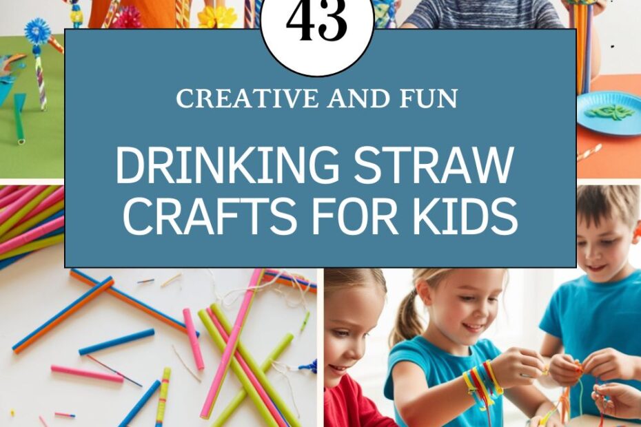 Drinking Straw Crafts For Kids