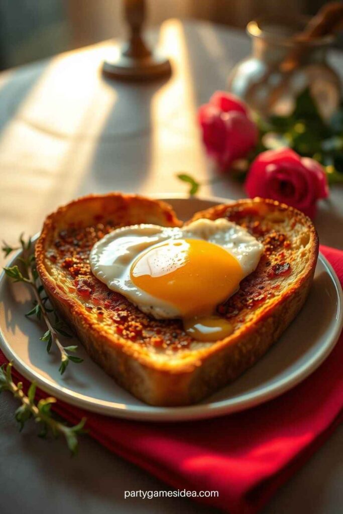 Egg-in-a-Heart Toast