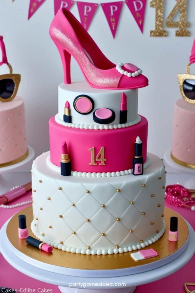 Fashion-Themed Cake