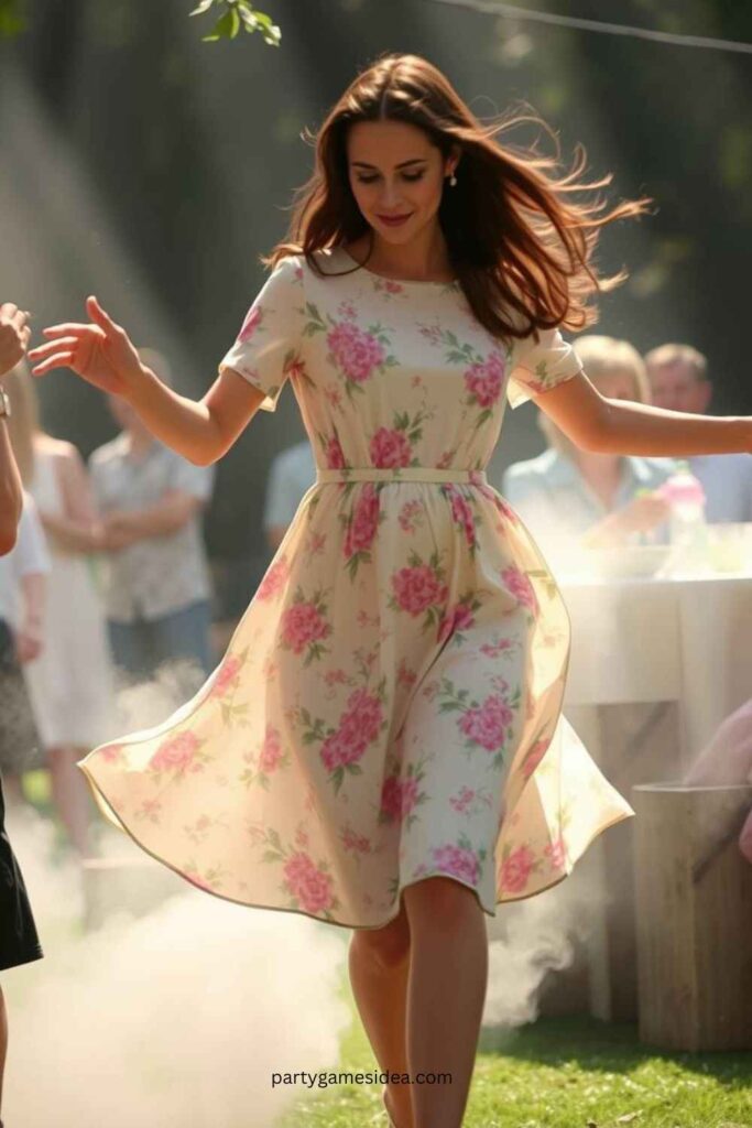 Floral A-Line Dress