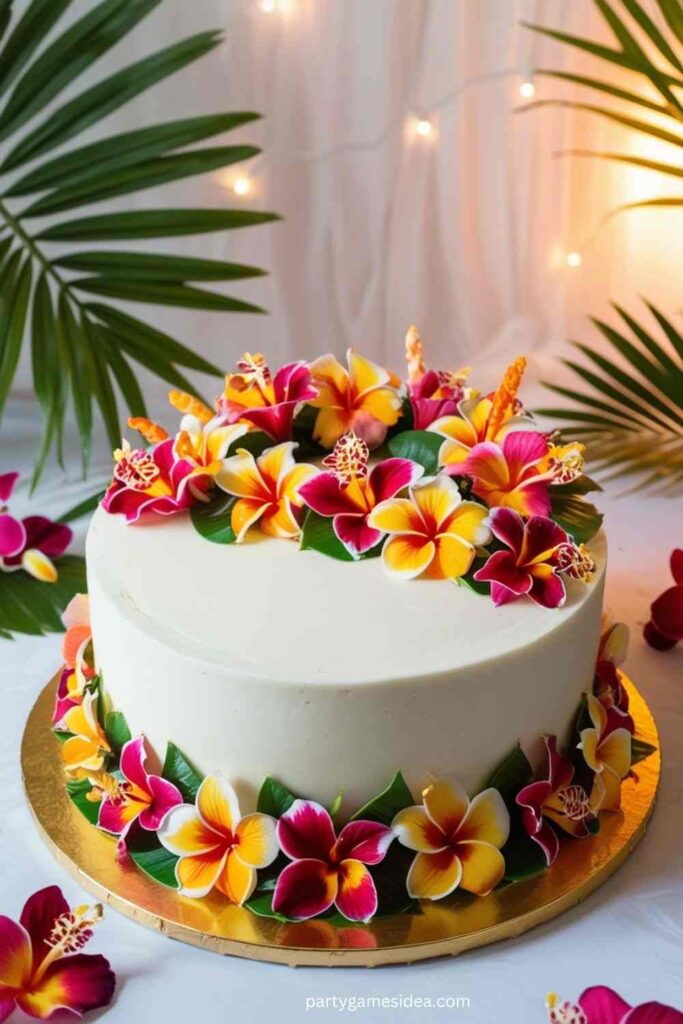 Floral Lei Cake