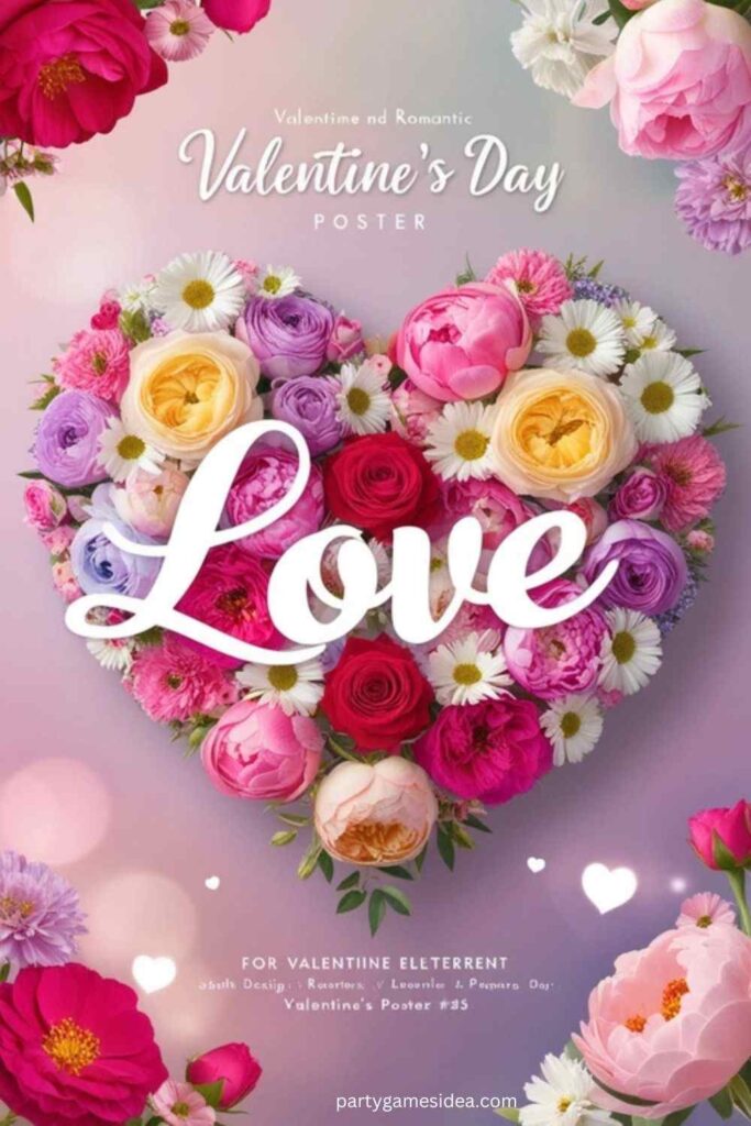 Floral Love Posters