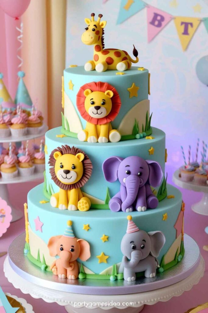 Fondant Animal Cake