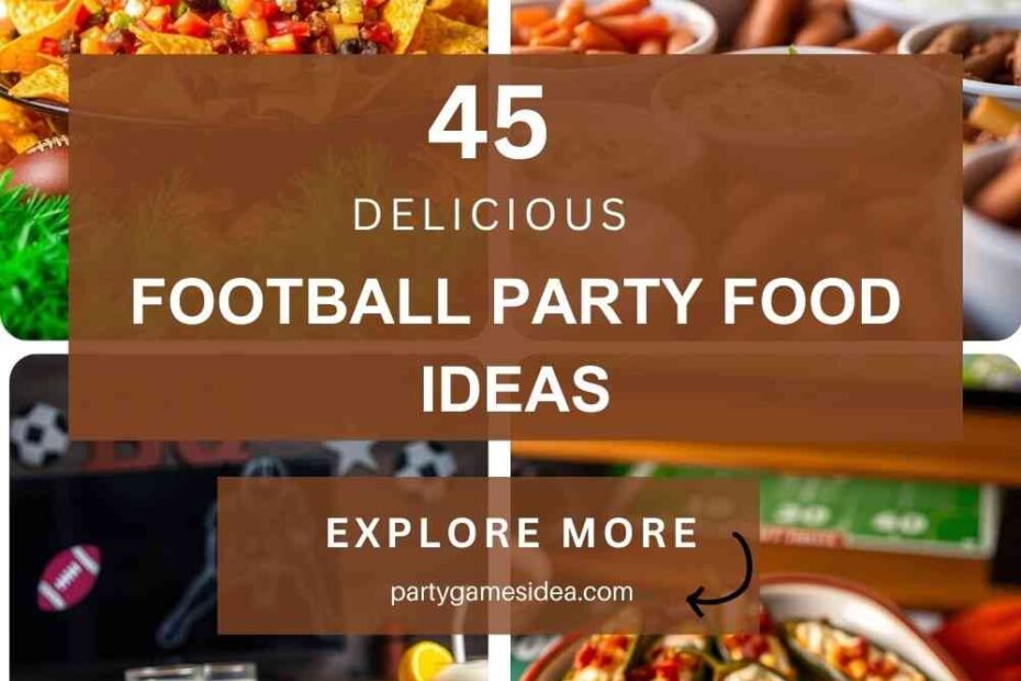 Football Party Food Ideas