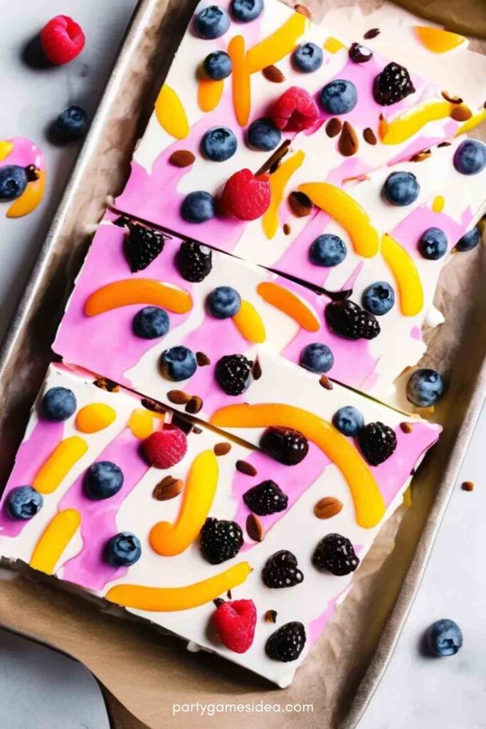 Frozen Yogurt Bark