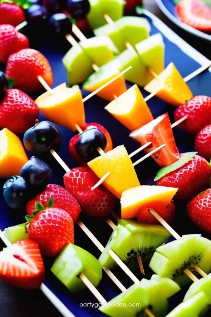 Fruit Skewers or Fruit Cups