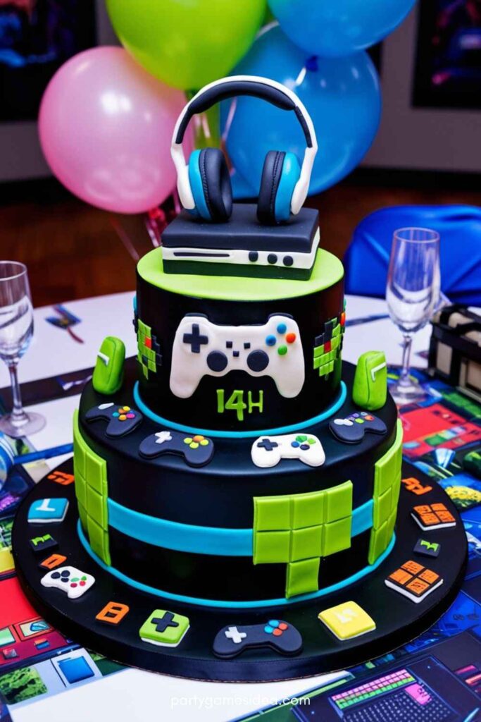 Gaming-Themed Cake