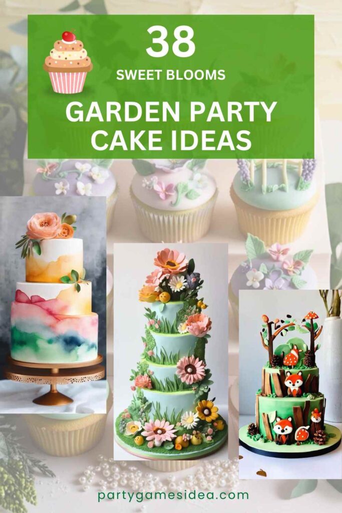 Garden Party Cake Ideas