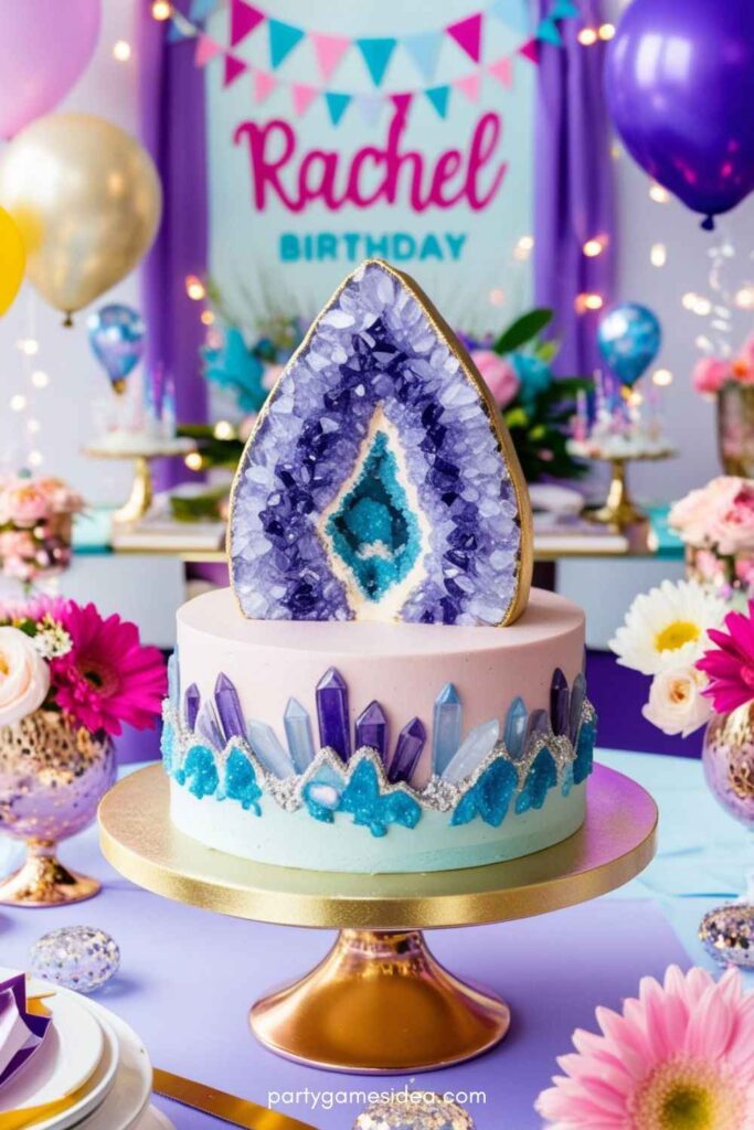 Geode Cake