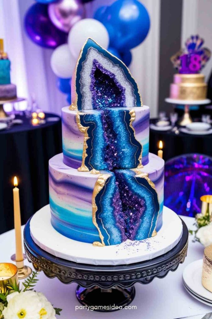 Geode Cake