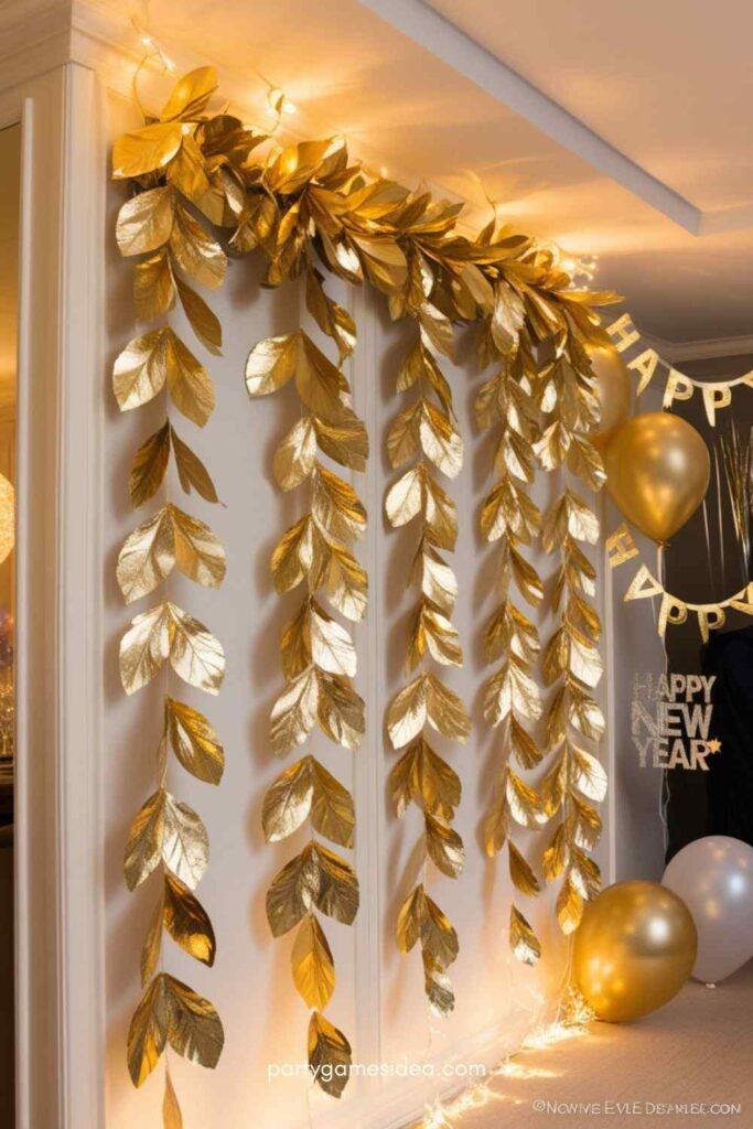 Golden Leaf Garlands