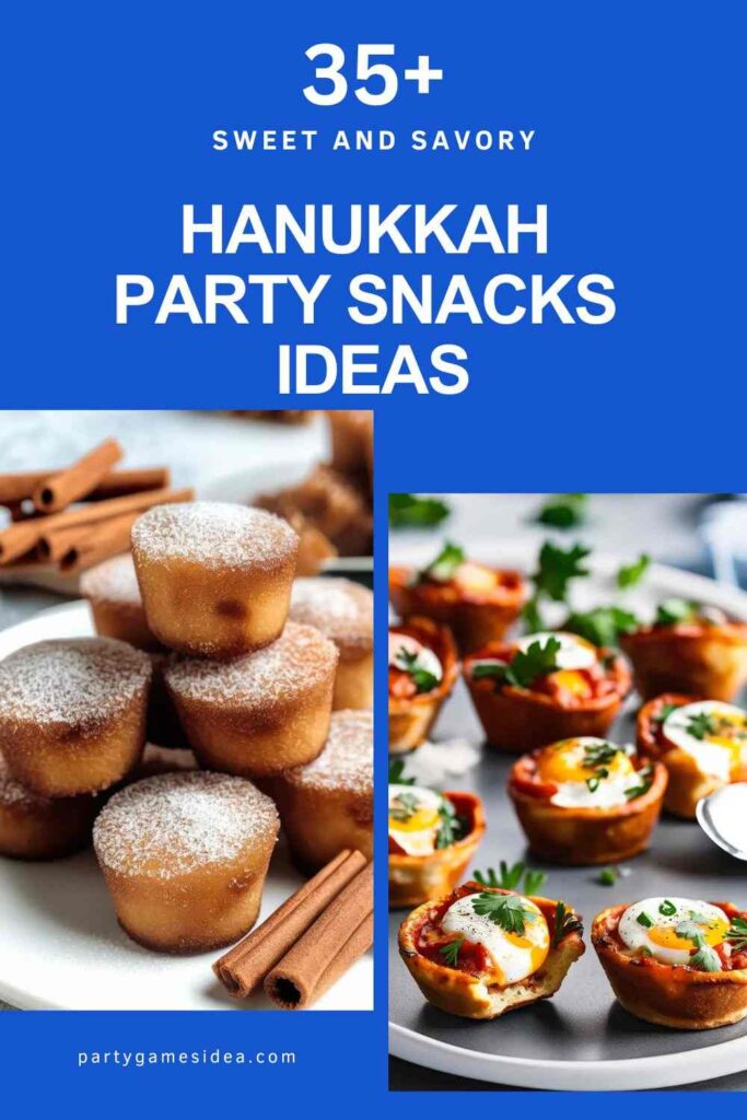 Hanukkah Party Snacks Ideas