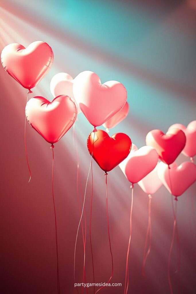 Heart-Shaped Balloons