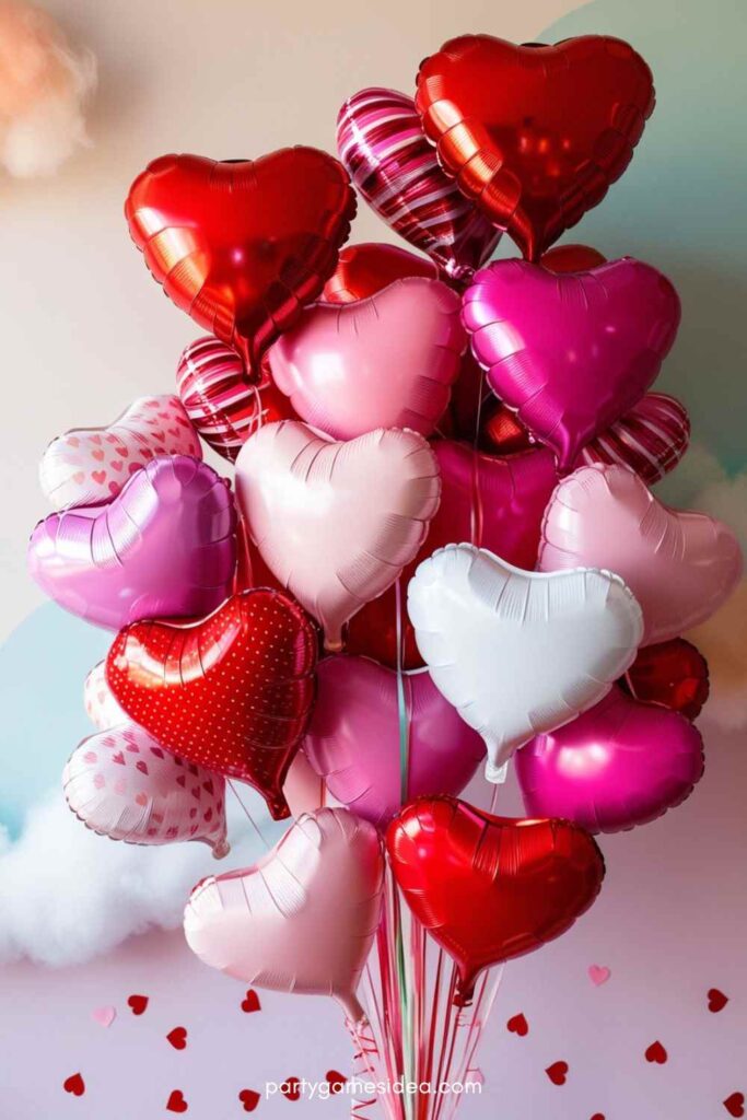 Heart-Shaped Balloons