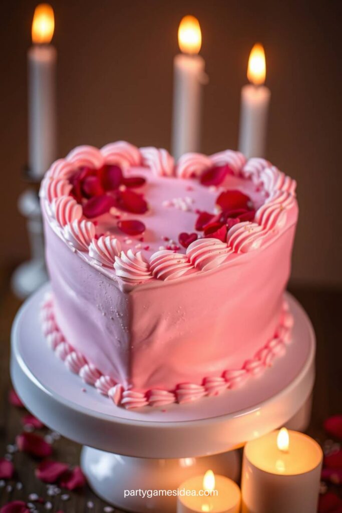 Heart-Shaped Cake