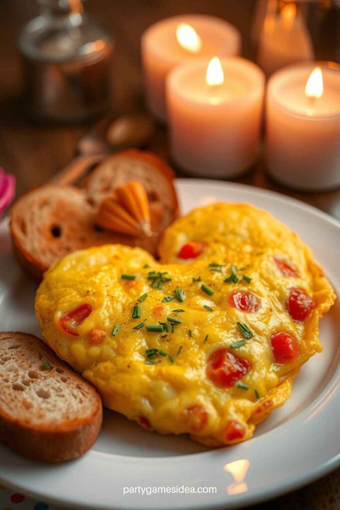 Heart-Shaped Omelet