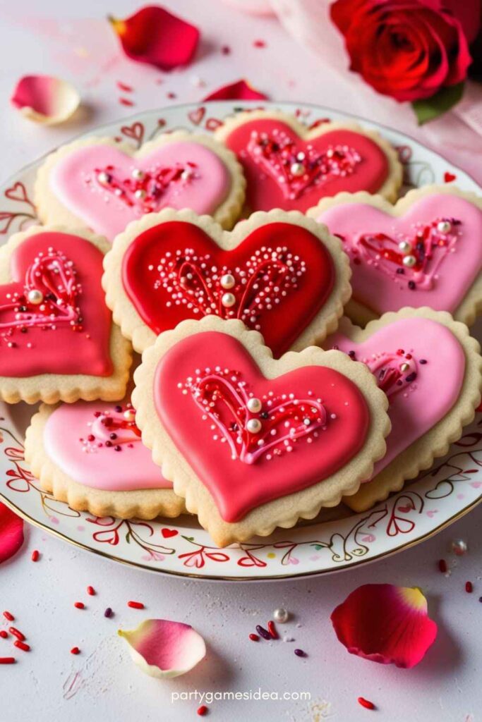 Heart-Shaped Sugar Cookies