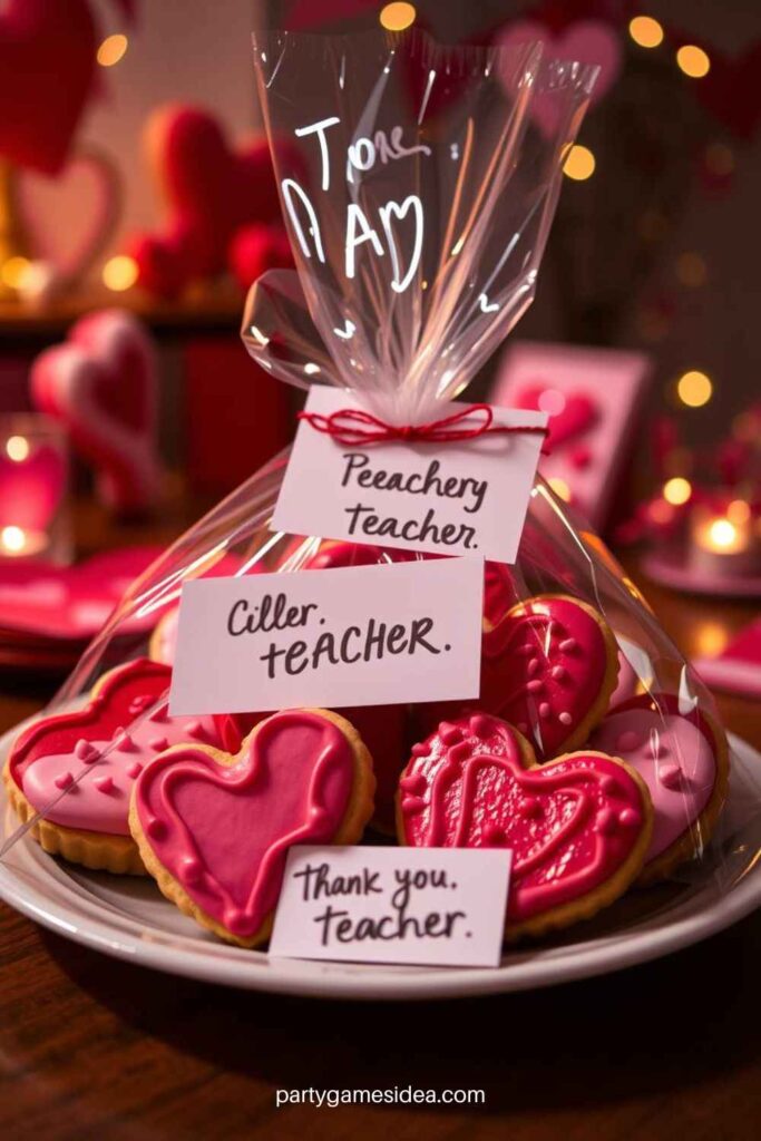 Heart-Shaped Treats for the Teacher