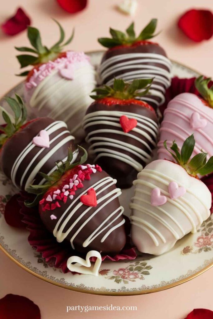 Heartfelt Chocolate-Covered Strawberries