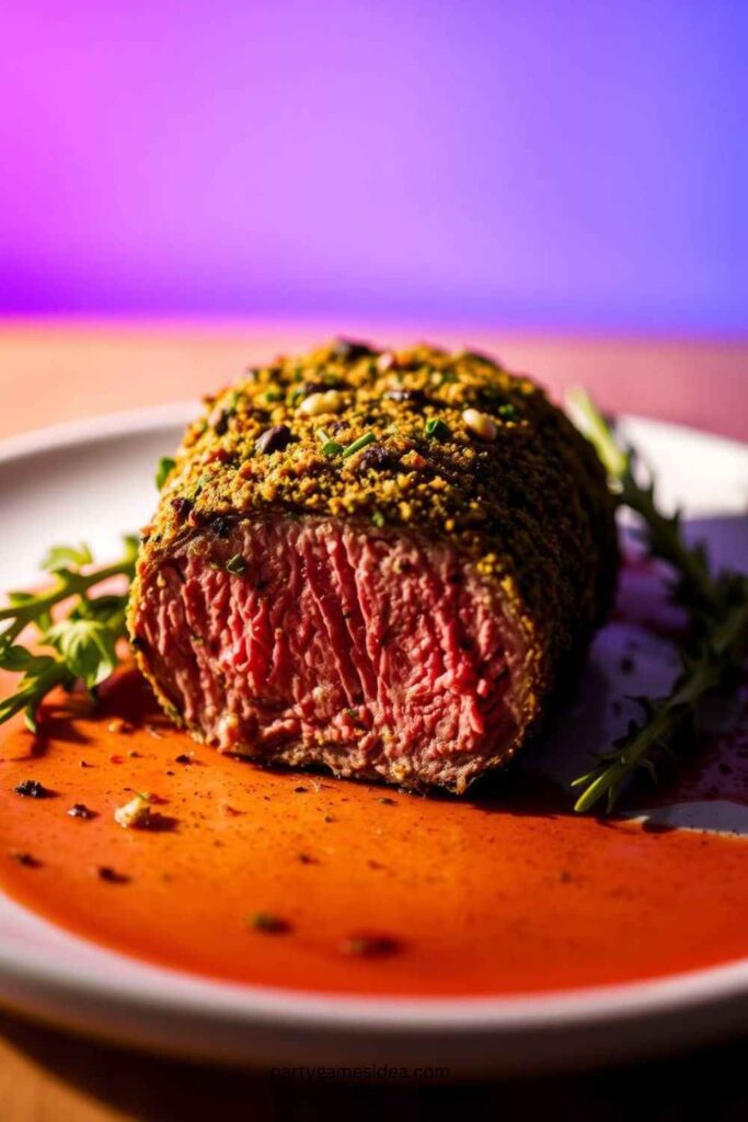 Herb-Crusted Beef Tenderloin