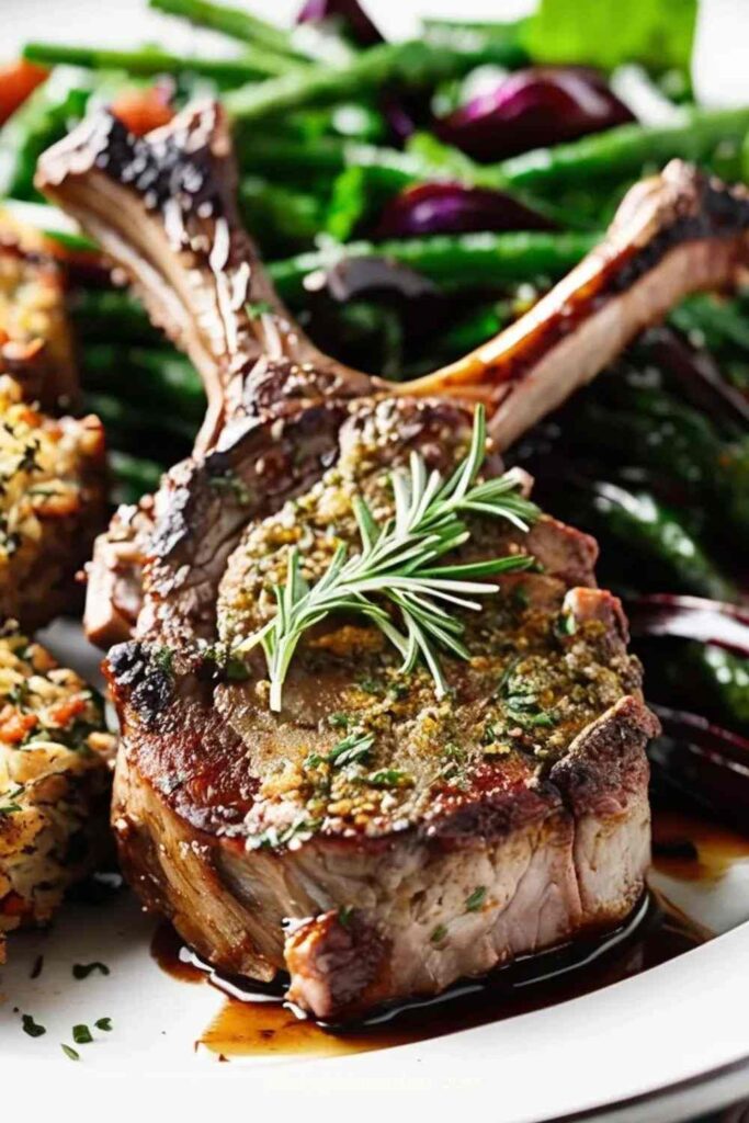 Herb-Crusted Lamb Chops