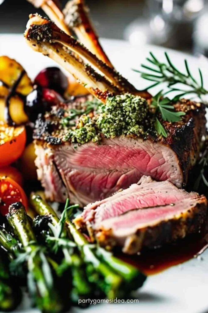 Herb-Crusted Rack of Lamb