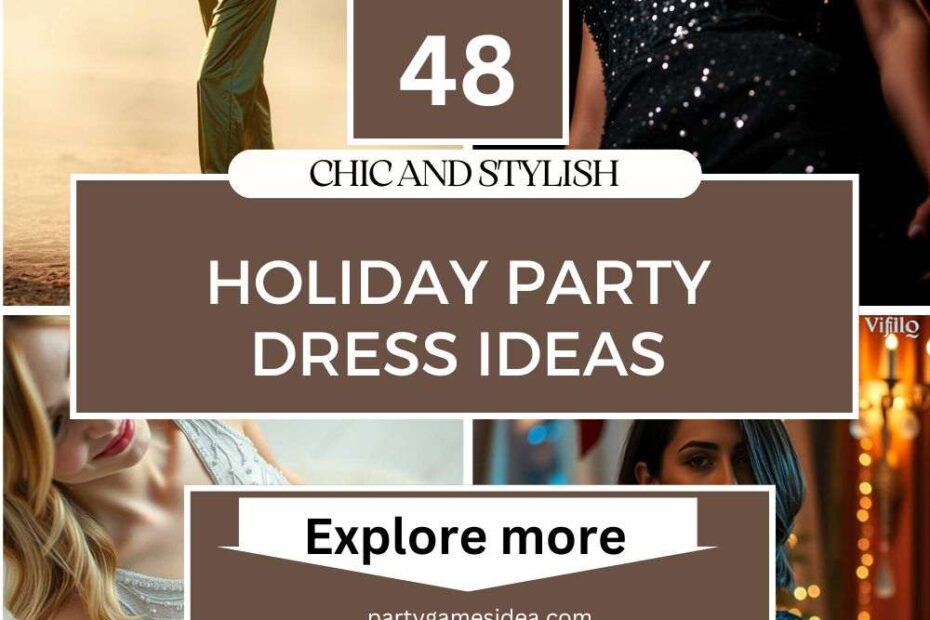 Holiday Party Dress Ideas