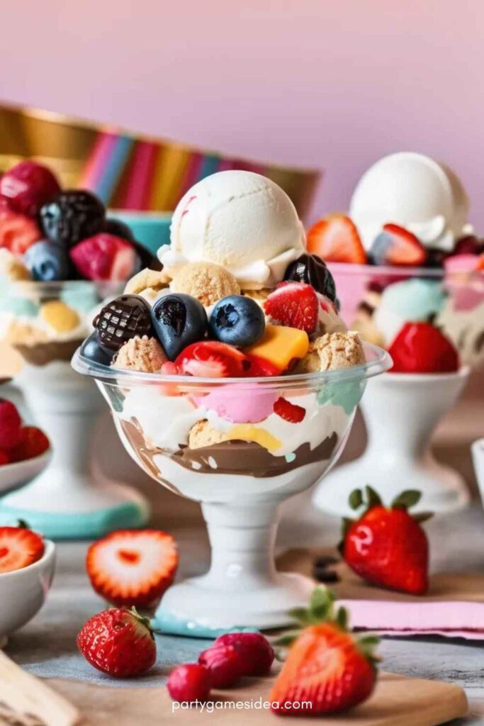 Ice Cream Sundae Bar