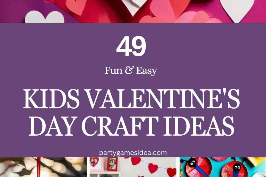 Kids Valentine's Day Craft Ideas