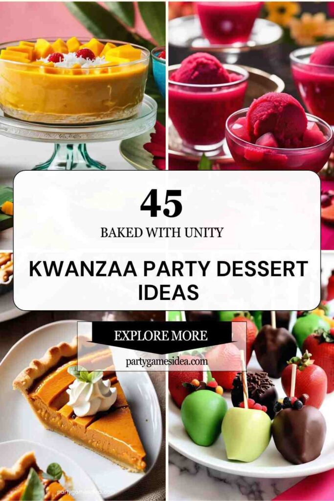 Kwanzaa Party Dessert Party