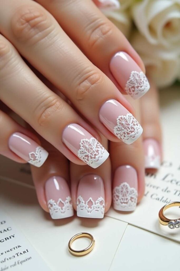 Lace Nail Art