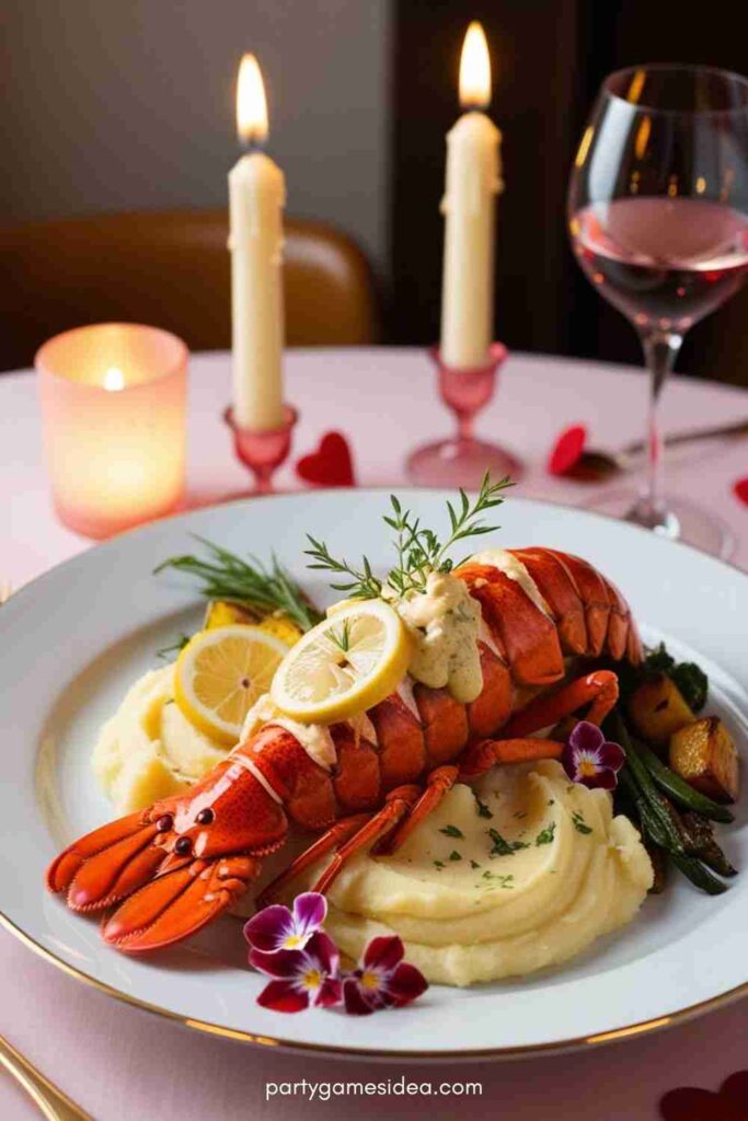 Lobster Tail with Garlic Butter