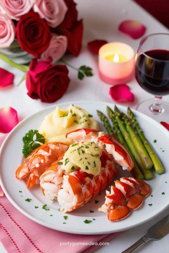 Lobster Tail with Garlic Butter