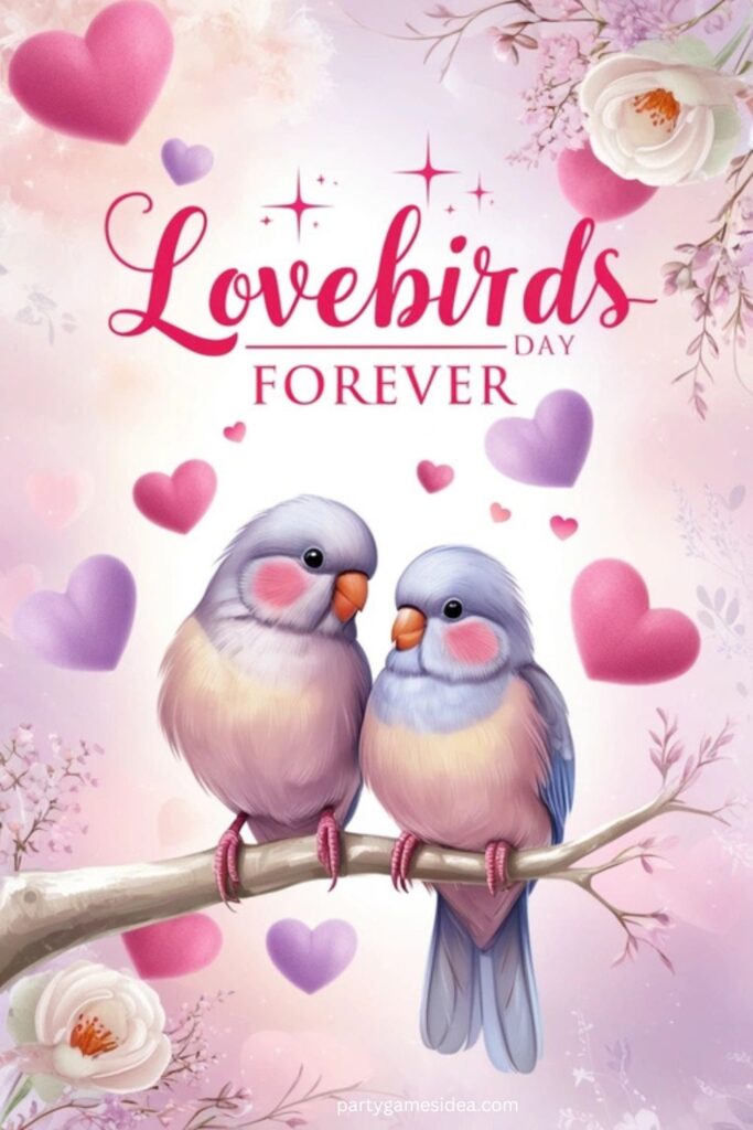 Lovebirds Poster Design