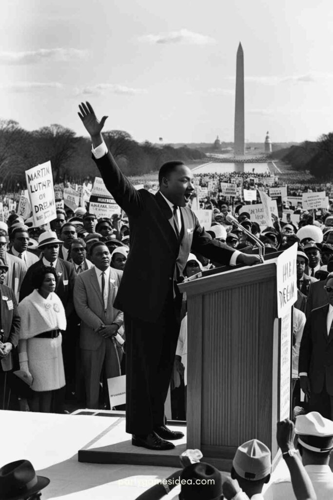 MLK Jr. in the March on Washington